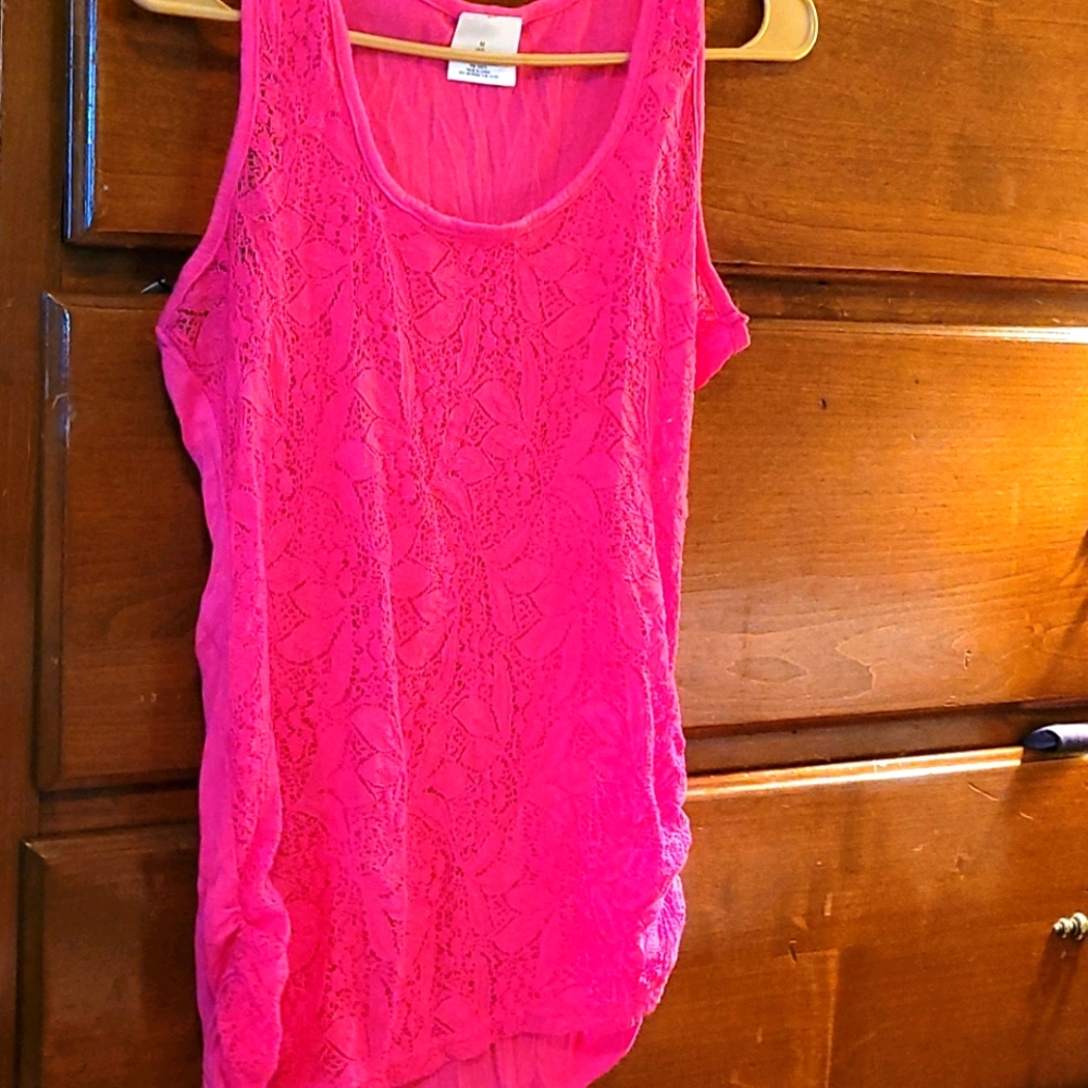 💜Pink tank top